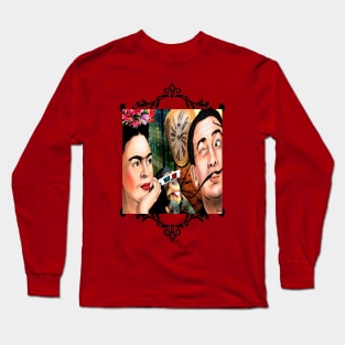 Frida e Dali Long Sleeve T-Shirt